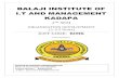 BALAJI INSTITUTE OF I.T AND MANAGEMENT KADAPA Organization... · UNIT-I ORGANIZATION DEVELOPMENT, BALAJI INST OF IT & MANAGEMENT,KADAPA. Page 3 Organization development is an ongoing,