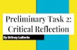 Preliminary Task 2: Critical Reflection · Preliminary Task 2: Critical Reflection By Britney LaBorde. Social Group Our social target was the younger generation of people, specifically