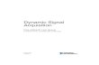 Dynamic Signal Acquisition - National Instruments · 2018. 10. 18. · Dynamic Signal Acquisition PXIe-4480/4481 User Manual 6-Channel, 24-bit, 1.25 MS/s DSA Analog Input PXIe-4480/4481
