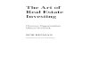 The Art of Real Estate Investing - Your BookThe Art of Real Estate Investing Discover Opportunities Others Overlook ROB BEEMAN Published by Roman Publishing Disclaimer: This book is