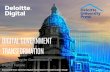 DIGITAL GOVERNMENT TRANSFORMATION - Deloitte US · Deloitte University Press | Digital Government Transformation: The Journey to Government’s Digital Future ... digital culture,