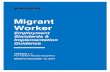 MIGRANT WORKER Employment Standards ......both sending and receiving country laws, the Patagonia Supplier Workplace Code of Conduct and Migrant Worker Employment Standards contained