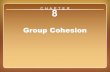 Group Cohesion - websites.rcc.eduwebsites.rcc.edu/daddona/files/2016/09/Chapter-8-1.pdf · Defining Cohesion (continued) • Task cohesion: Reflects the degree to which group members