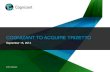 COGNIZANT TO ACQUIRE TRIZETTOfilecache.investorroom.com/mr5ir_cognizant/237/download/Cogniza… · Cognizant undertakes no obligation to update or revise any forward-looking statements,