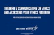 TRAINING & COMMUNICATING ON ETHICS AND ASSESSING … · Ethics Supplier Mentoring Program Live Webinar Series PIRA #: CHQ201710008 18 DEFENSE INDUSTRY INITIATIVE (DII) SMALL BUSINESS