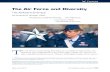 The Air Force and Diversity: The Awkward Embrace The Awkward Embrace Col Suzanne M. Streeter, USAF*
