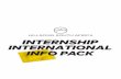 Internship Info Pack 2020 · relationships, building curriculum and crafts for Sunday programs, creatively implementing new decor, equipping yourself for upfront speaking and learning