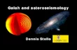 Galah and asteroseismology - INDICO-FNAL (Indico) · Galah and asteroseismology. Dennis Stello. The asteroseismic revolution. pre-2007 ~10 dwarfs & subgiants ~8 giants. figure by