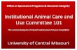 University of Central Missouri€¦ · • Level B training brochure for those listed on the roster • OHSP assessment for first time PI’s • OHSP annual reassessment as long