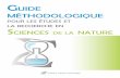 Guide méthodoloGique - Cégep de Trois-Rivières · 2019. 4. 8. · Adaptation, rédaction et conception du Guide méthodologique en Sciences de la nature: Marie-Geneviève Ricard,