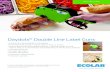 Daydots Double Line Label Guns - Ecolab · Daydots® Double Line Label Guns w Easy drop in label loading, no threading w First line prints a Prep or Use By date or time, or a price