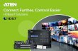 Connect Further, Control Easier · A longtime member of the HDBaseT™ Alliance, ATEN has over 30 qualified HDBaseT trainers and over 20 Pro AV solutions ... ATEN HDBaseT KVM Extenders