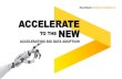 ACCELERATE TO THE NEW - accenture.com · holistic adoption campaign to fully transition to the “new” Legacy data warehouses drive all functions across production use cases, analytics,