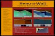 Renu-a-Wall - Strukturoc, Inc.strukturoc.com/wp-content/uploads/2013/06/renu-a-wall.pdf · 2018. 3. 5. · Renu-a-Wall Exterior Renovation System QUICK AND EASY Quick installation