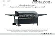 „Gas barbecue„ Assembly and operating manual · This is a gas barbecue that is intended for outdoor use. The intended use comprises the exclusive use for cooking barbecue food