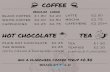 COFFEE - Bradleyfold.co.uk · coffee black coffee £1.80 £2.20 white coffee £2.00 £2.50 cappuccino £2.25 £2.75 regular hot chocolate latte £2.50 mocha £2.75 cafetiÈre £2.25pp