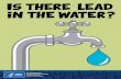 Is There Lead in the Water?€¦ · Remember to only give your pet water that is safe for you to drink! Give your pet water from a sink with a filter or from bottled water. Don’t