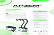 SOLDERING FUME EXTRACTOR - apzem.in · EXTRACTOR A pzem soldering fume extractors are designed for the fume control from the electronic industries. It is compact and highly productive.