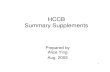 HCCB Summary Supplement · 14 R&D List 12. Diagnostics and instrumentation 1.8.2.1.2.6 11. Blanket non-destructive testing and quality control 1.8.2.1.2.7 development 10. Blanket