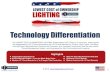 Technology Differentiation - Independence LED Lighting ... · Independence LED is a leading U.S. Manufacturer of award winning high-efficiency LED tube retrofit kits and fixtures