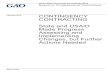 GAO-14-229, CONTINGENCY CONTRACTING: State and USAID … · USAID U.S. Agency for International Development . This is a work of the U.S. government and is not subject to copyright