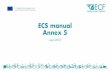 ECS manual Annex 5 - pro.eurovelo.com · PowerPoint Presentation Author: Chloe Mispelon Keywords: Cycling;ECF Created Date: 4/19/2018 4:09:53 PM ...