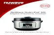 NuWave Nutri-Pot 6Q Digital Pressure Cooker...NuWave PIC ® (Precision Induction Cooktop) Cook faster, safer and more efficiently than you ever could on your gas or electric stovetop.