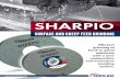 SHARPIO - weilerabrasives.com€¦ · WEILER ABRASIVES d.o.o., Titova cesta 60, SI-2000 Maribor, Slovenia | weilerabrasives.com VITRIFIED BONDED GRINDING WHEELS is a new product for