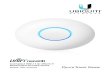 Compact 802.11ac Wave 2 Enterprise Access PointJUiQS.pdf · Introduction Thank you for purchasing the Ubiquiti Networks® UniFi® 802.11ac Wave 2 Enterprise Access Point. This Quick