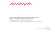 Avaya Meeting Exchange for Microsoft Applicationssupport.avaya.com/elmodocs2/meeting_exchange/R5.1... · Contents 6 Avaya Meeting Exchange 5.1 Service Pack 1 for Microsoft Applications