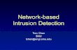 Network-based Intrusion Detectiontmchen/papers/talk-bupt-ids-Aug2004.pdf · TC/BUPT/8-7-04 SMU Engineering p. 14 Intruder Goals • Intruders have various motives: profit, espionage,