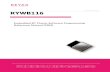 Embedded BT Classic Software Programming Reference Manual ...reyax.com.cn/wp-content/uploads/2019/07/RYWB116_Embedded_BT… · Reference Manual (PRM) RYWB116 -JUL 2019 56312E30. 2