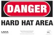 Danger - Hard Hat Area - Michigan · 2016. 2. 26. · CET Poster #0324 Keywords: Danger - Hard Hat Area Poster, CET #0324, LARA, MIOSHA, CET, Construction Safety & Health Created