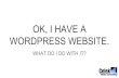 OK, I HAVE A WORDPRESS WEBSITE. · Repurpose Your Content > TWO Write Catchy Titles to Attract Readers, and Google. TWO Write Catchy Titles to Attract Readers, and Google Be sexy,