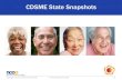CDSME State Snapshots€¦ · Support was provided to eight rural public health agencies to assist them with making CDSME available to adults with chronic health conditions in their
