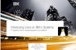 Introducing Linux on IBM z Systems · 6 © 2016 IBM Corporation Linux on z Systems has a continuous focus on z Systems characteristics the Business benefits from Consolidation Capabilities: