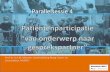 Parallelsessie 4 - Maastricht UMC+ · 2 nationale prijzen Meest gebruikte educatie instrument . Evaluatie . Parallelsessie 4 Patiënten participatie “van onderwerp naar gesprekspartner”