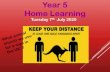 Year 5 Home Learning · 2020. 7. 7. · If you’re upset by this story: If you’re feeling worried or scared by the events described in this report, talk to your parents or another