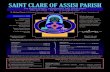 SAINT CLARE OF ASSISI PARISH · 2020. 2. 3. · The Presentation of the Lord February 2, 2020 [ 3 ] SAINT LARE of ASSISI PARISH The Feast of the Presentation of the Lord on February