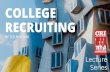 COLLEGE RECRUITING - Community Rowing, Inc. · Purpose of this Presentation •Share my experience of recruiting from the perspective of collegiate rowing coaches •This is a survey