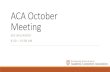 ACA October Meeting (1)sites.utexas.edu/aca/files/2017/10/ACA-October-Meeting-PPT.pdf · A huge Kudos to all advisors across campus and specifically the Student Success Initiatives
