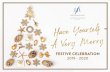 FESTIVE CELEBRATION 2019 - 2020 · 2019. 10. 30. · LUCIANO’S RESTAURANT Luciano’s has prepared a festive-themed menu that combines a splendid selection of traditional Christmas
