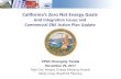California’s Zero Net Energy Goals · – Working with CEC on meeting SB350 & other goals ... – CPUC staff proposal to modify Rule 21 to require reactive power priority (in ...