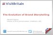 The Evolution of Brand Storytelling The Evolution of Brand Storytelling Meredith Pearson Director of