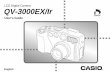 LCD Digital Camera QV-3000EX/Ir - Support | Home | CASIO · shutter button about half way and hold it there. • The camera’s Auto Focus feature automatically focuses the image.