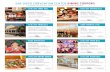SAN DIEGO CONVENTION CENTER DINING COUPONS Library... · Mezé Greek Fusion 345 6th Ave. | Gaslamp Quarter 619.550.1600 | gaslampmeze.com Take 10% off your bill. Not valid during