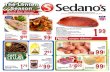 The Lenten Season ands - Sedano's Supermarkets · 2019. 3. 5. · Fresh Express Organic Salads. Sel. Var. Ensaladas Organicas . Mushrooms . Whole, Sliced or Baby Portabella ... Yasso