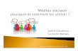 Judith Goudreau Guylaine Maltais - Quebec · `Une introduction aux médias sociaux `Des exemples d’utilisation `Des trucs et astuces `Des stratégies à utiliser en sécurité civile