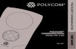 Communicator C100 Multi-Language User Guide - Polycom · Polycom® Communicator C100. The Polycom Communicator C100 is a PC speakerphone that delivers the high-fidelity voice quality