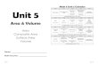 Math 6 Unit 5 Calendar Unit 5€¦ · Pg.1a pg. 1b Unit 5 Area & Volume Area Composite Composite Area Surface Area Volume Name: Math Teacher: Math 6 Unit 5 Calendar 1/20 1/21 1/22
